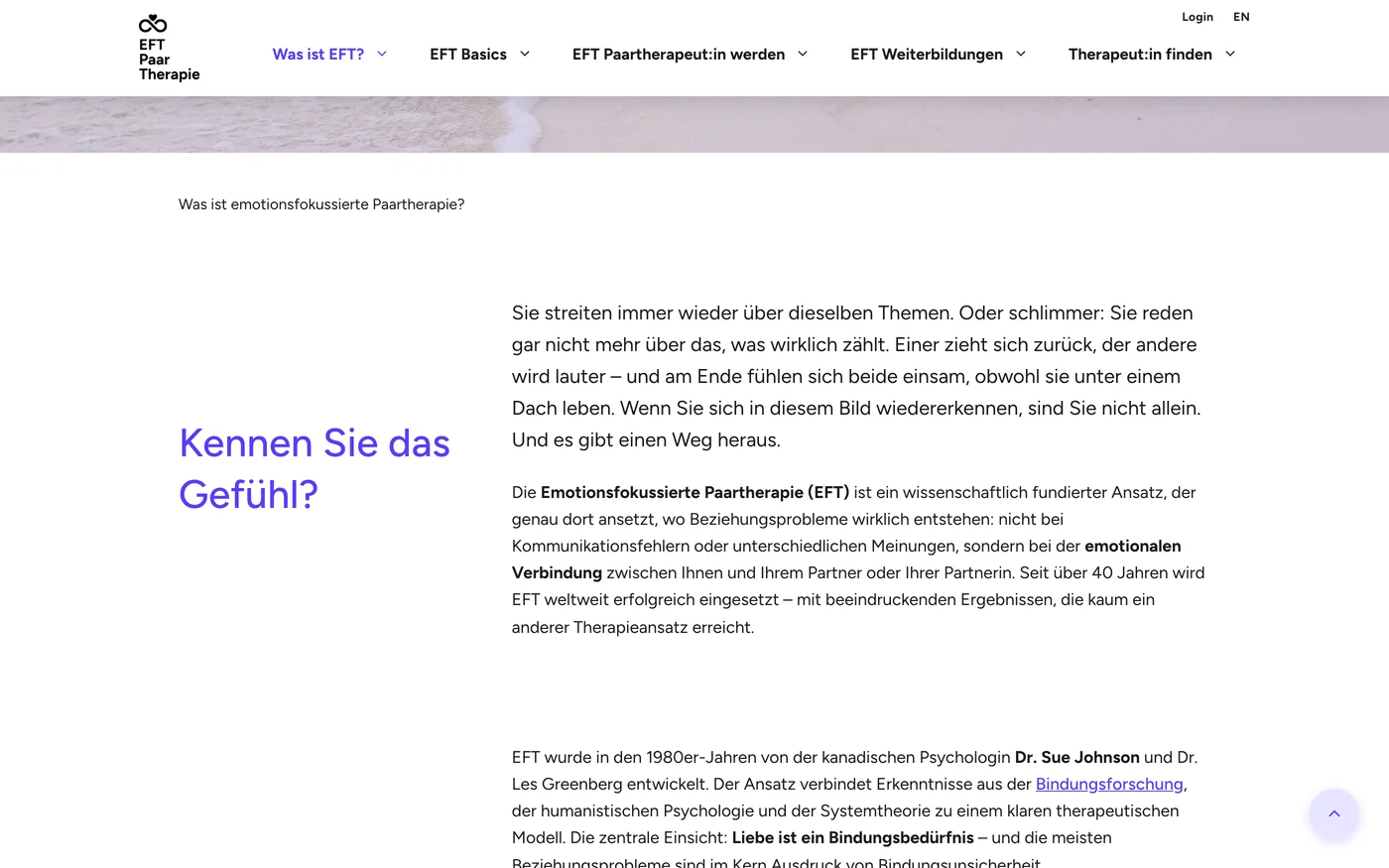 Erklärung des Verfahrens für Suchende